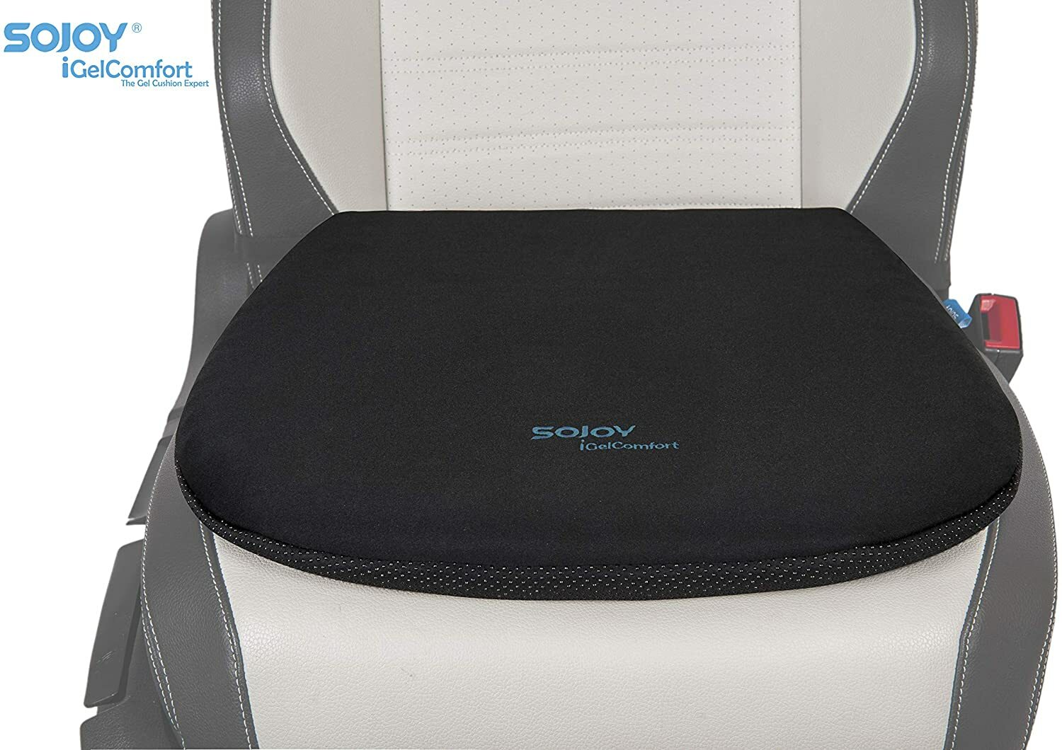 Sojoy All Gel Seat Cushion Coccyx Orthopedic Pad for Car Seat Home/Office Chair