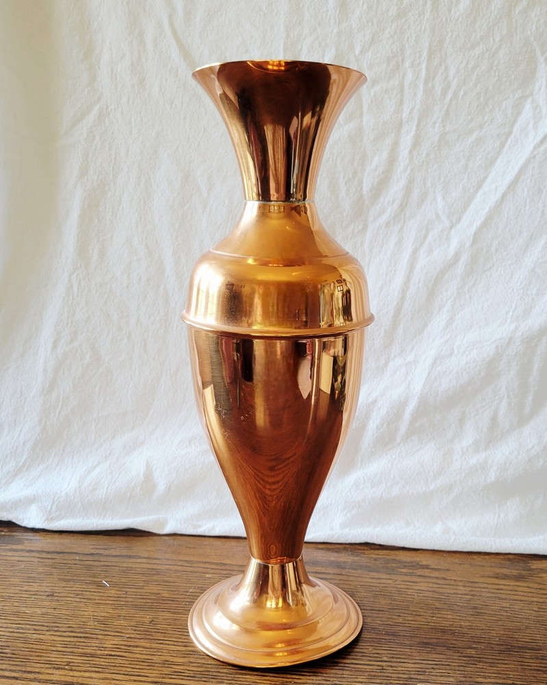 MCM Copper Pitcher with Brass Handle