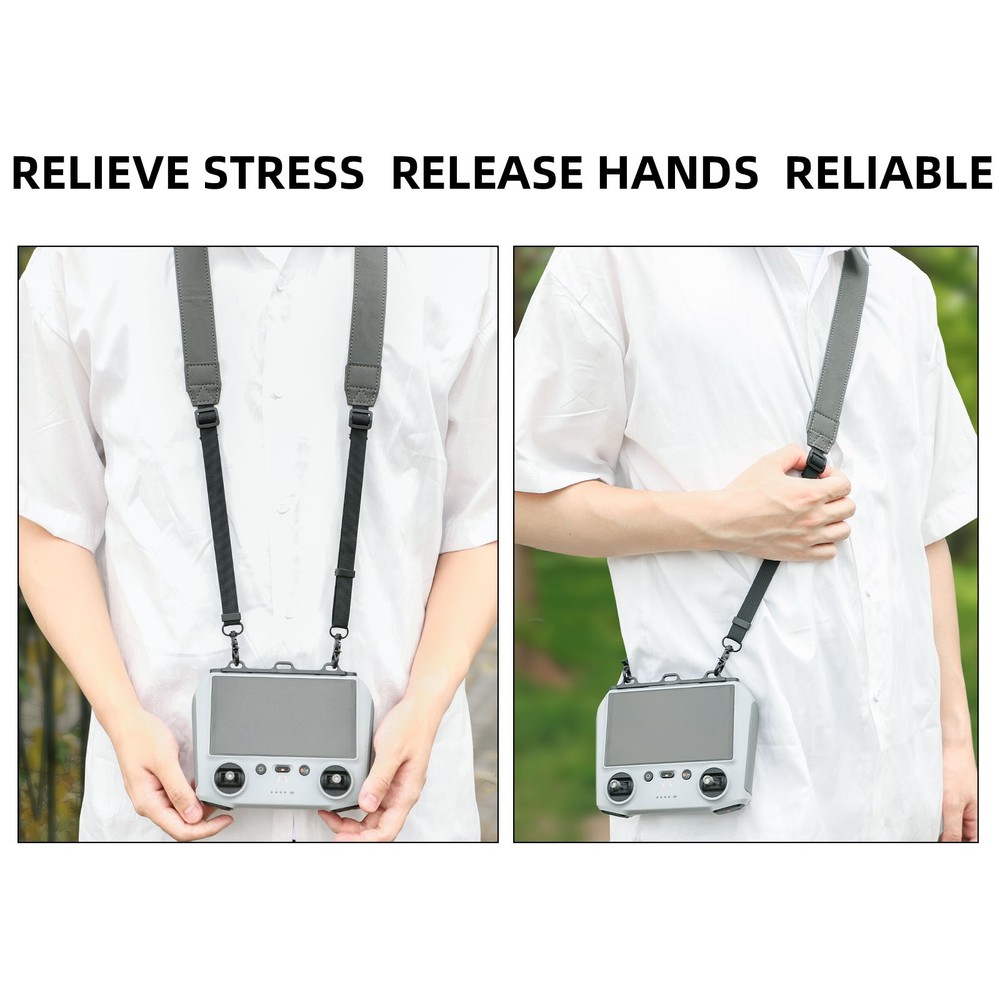 Controller Leather Lanyard Strap Belt with Mount For DJI RC Controller Drone