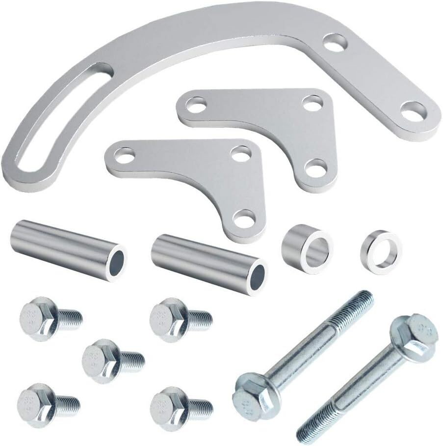 SBC Power Steering Pump Bracket 551522 For Chevy GM Small Block Long Water Pump