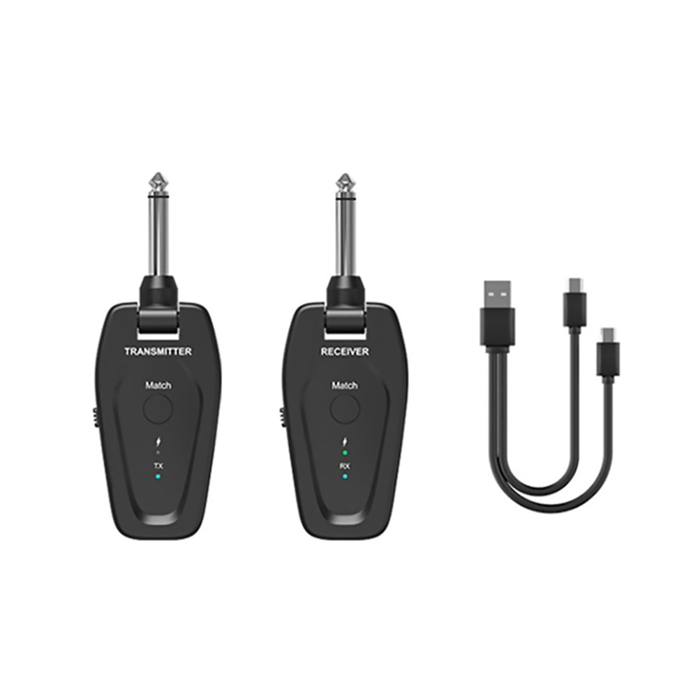 Professional UHF Wireless Guitar System Transmitter Receiver Audio Accessories