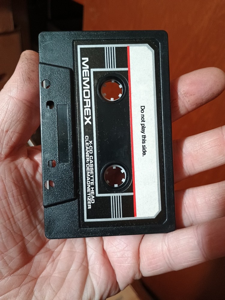 Memorex X-CD Cassette Head Cleaner/Demagnetizer