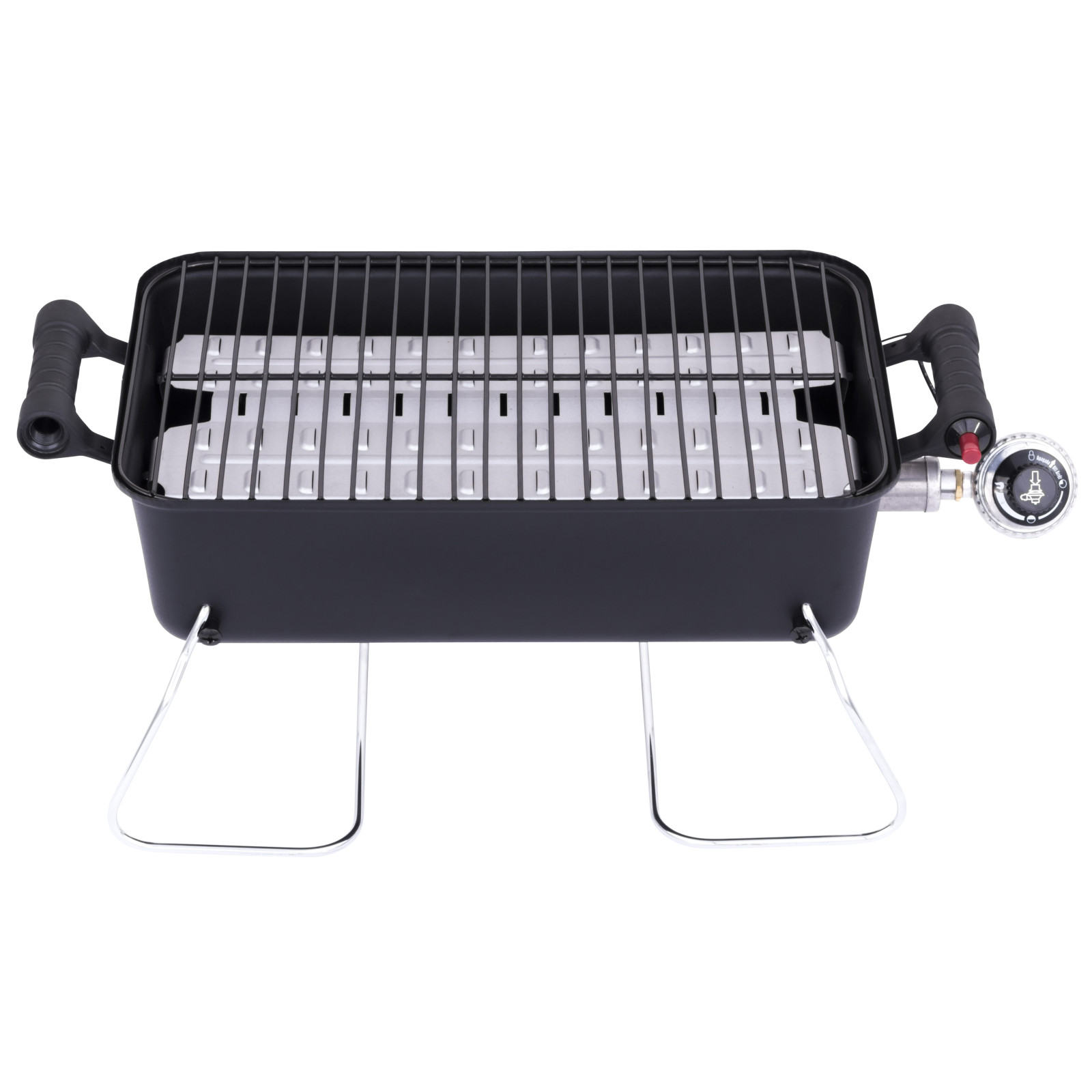 Char-Broil 11000 BTU 1-Burner Deluxe Portable Tabletop BBQ Propane Gas Grill