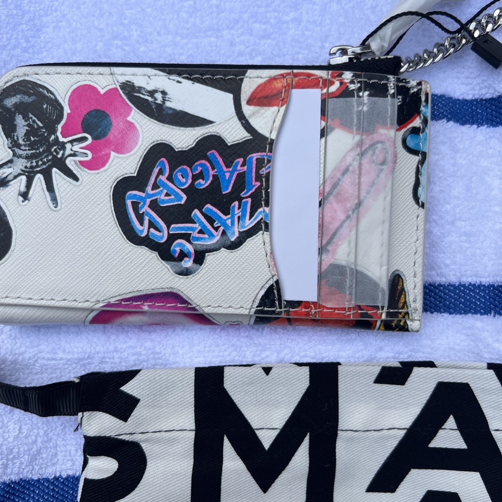 Marc Jacobs The Sticker Utility Snapshot Top Zip Multi Wallet