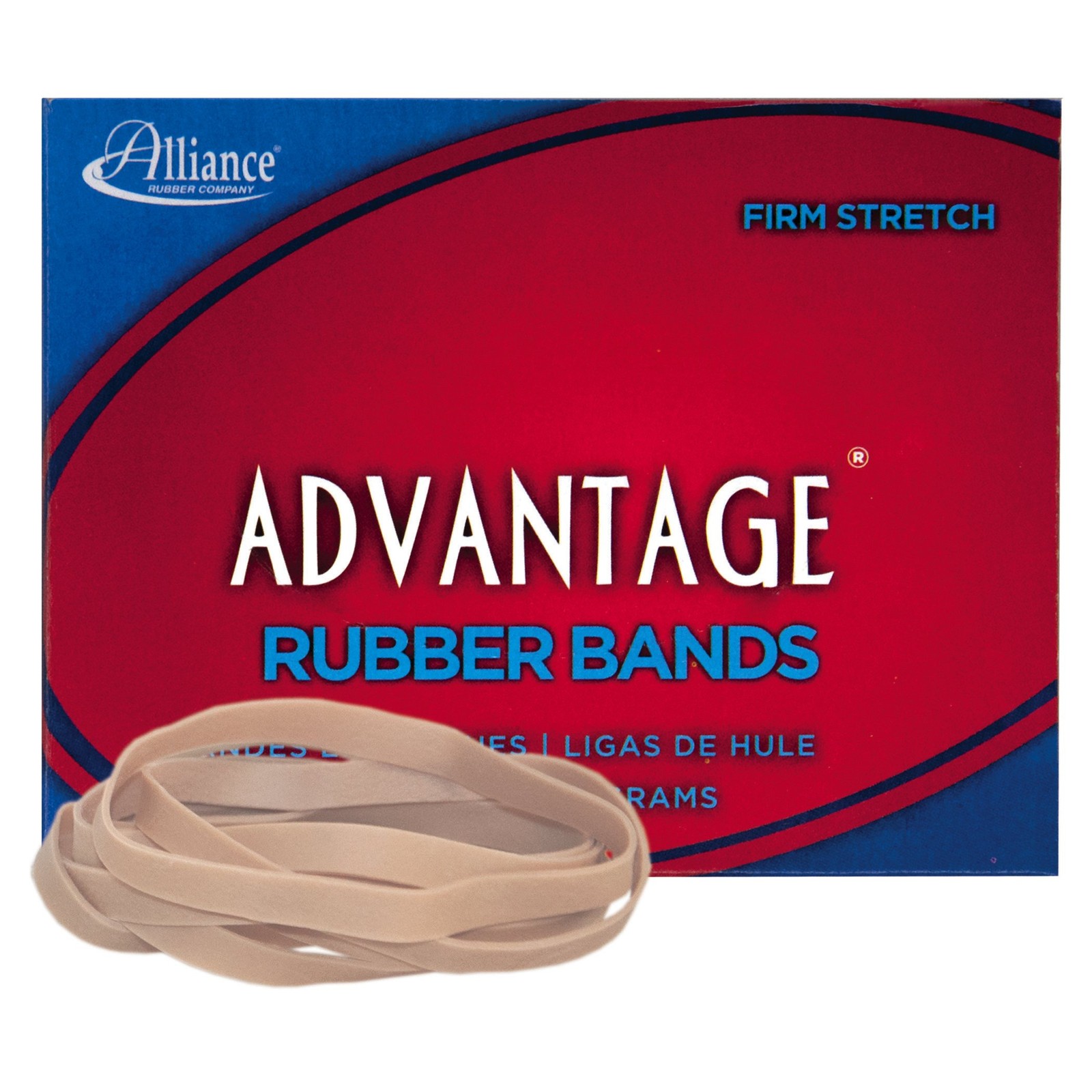 Rubber 26649 Advantage Rubber Bands Size #64, 1/4 lb Box Contains Approx. 80 ...