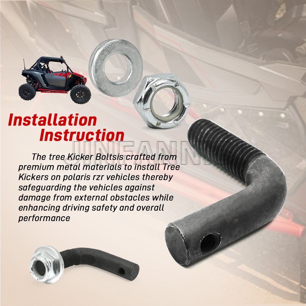 Tree Kicker Mounting Hardware for Polaris RZR 4 900 RZR Turbo RZR XP 4/XP 4 1000
