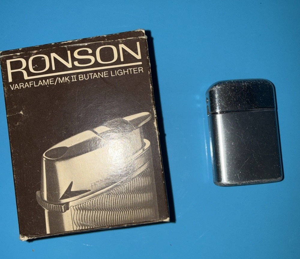 2 Vintage Ronson Lighters