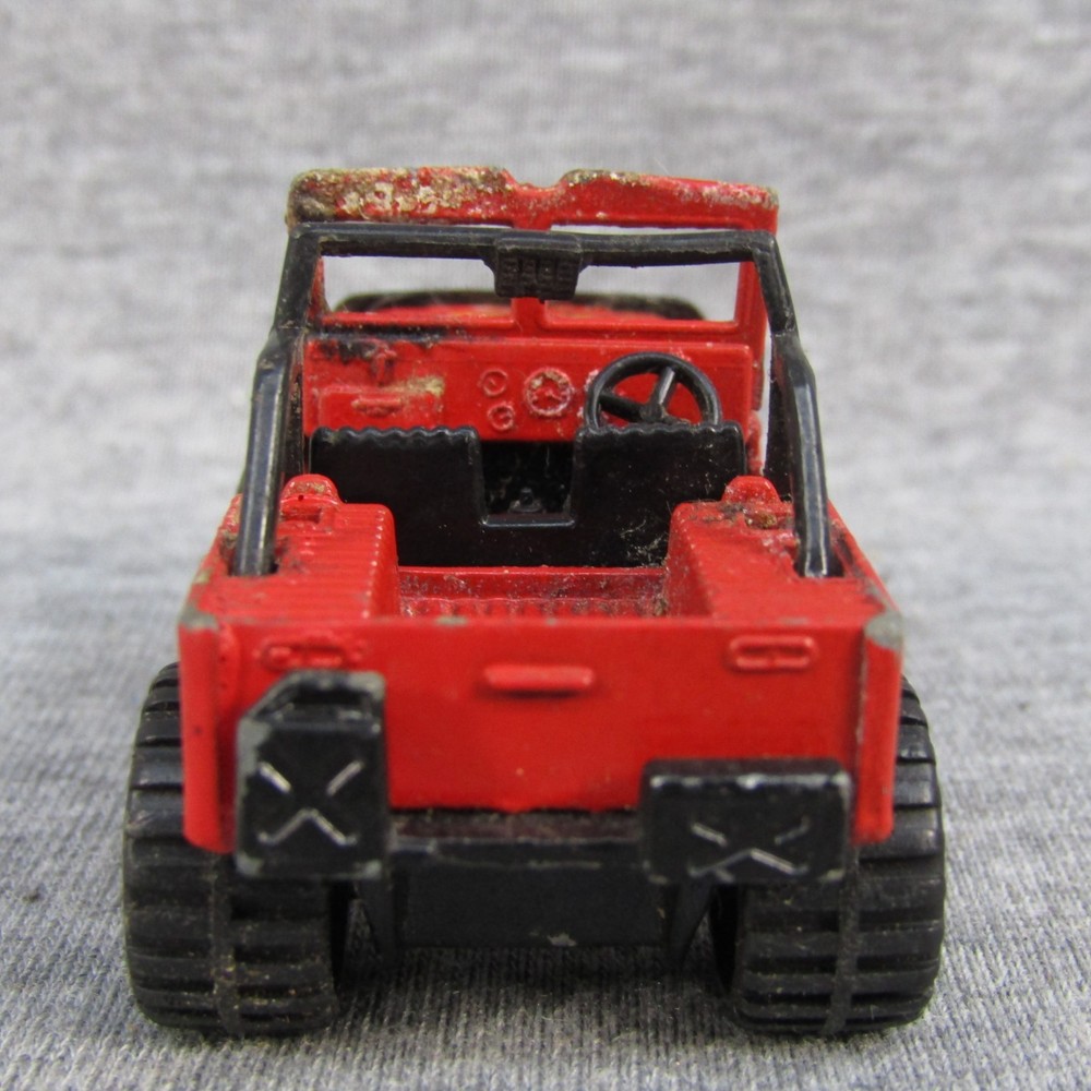 Matchbox 4x4 Jeep Golden Eagle 1981 Diecast Red
