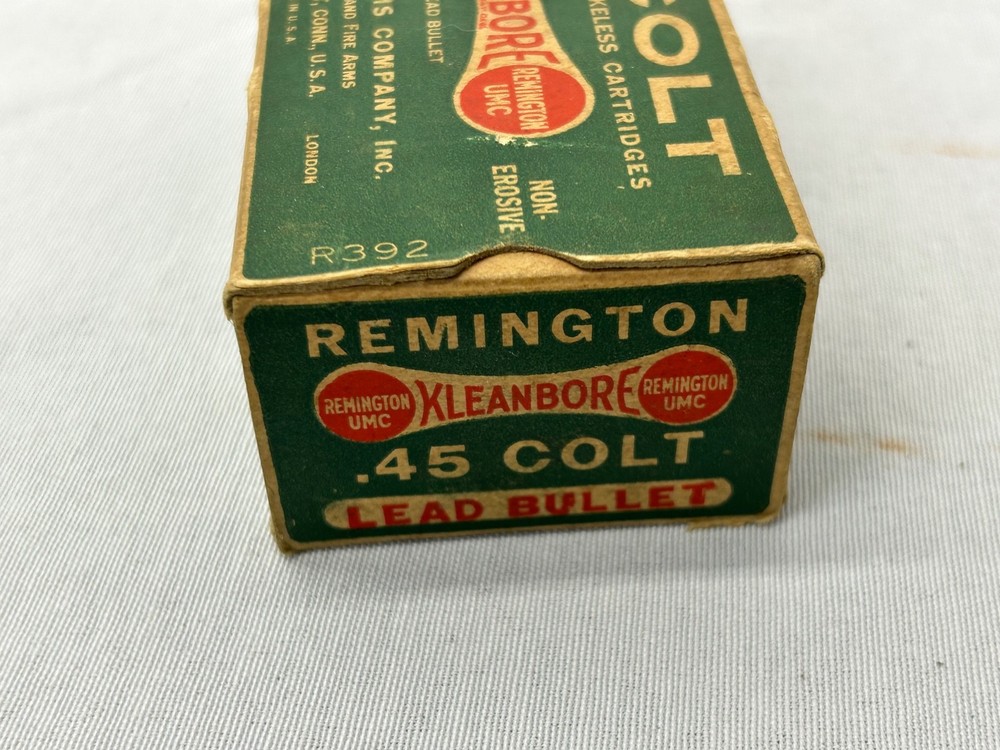 Vintage Kleanbore .45 Caliber Empty Ammo Box