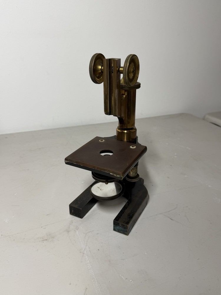 Antique Brass Microscope