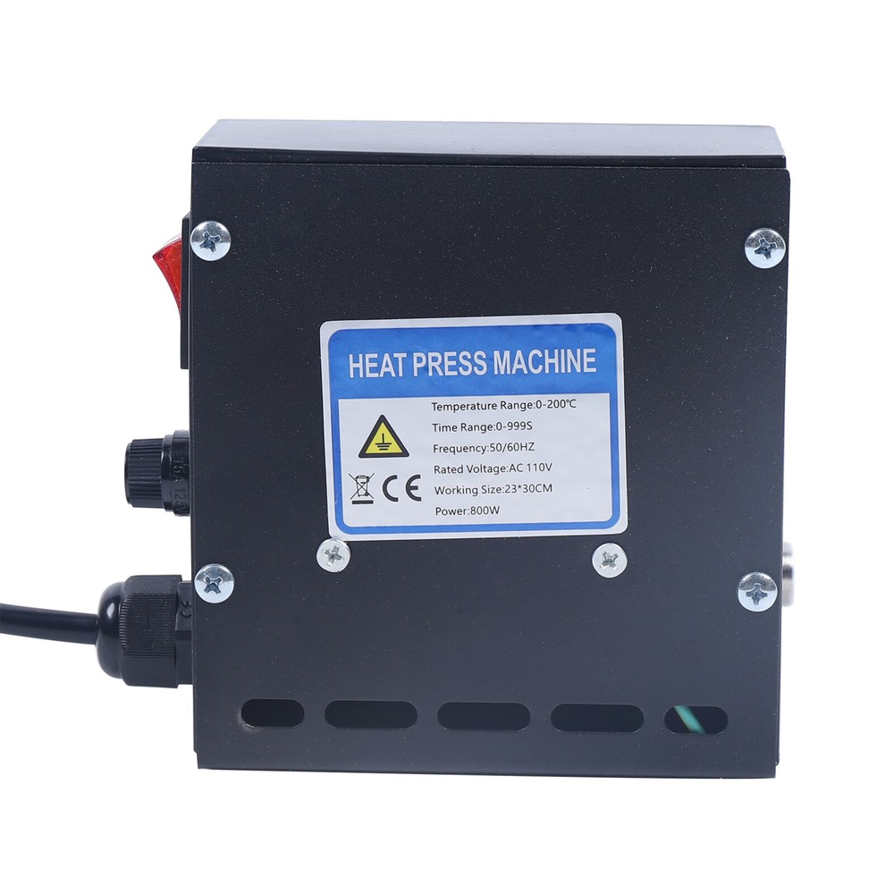 110V Heat Press Control Box Replacement for K-type Heat Transfer Machine LED