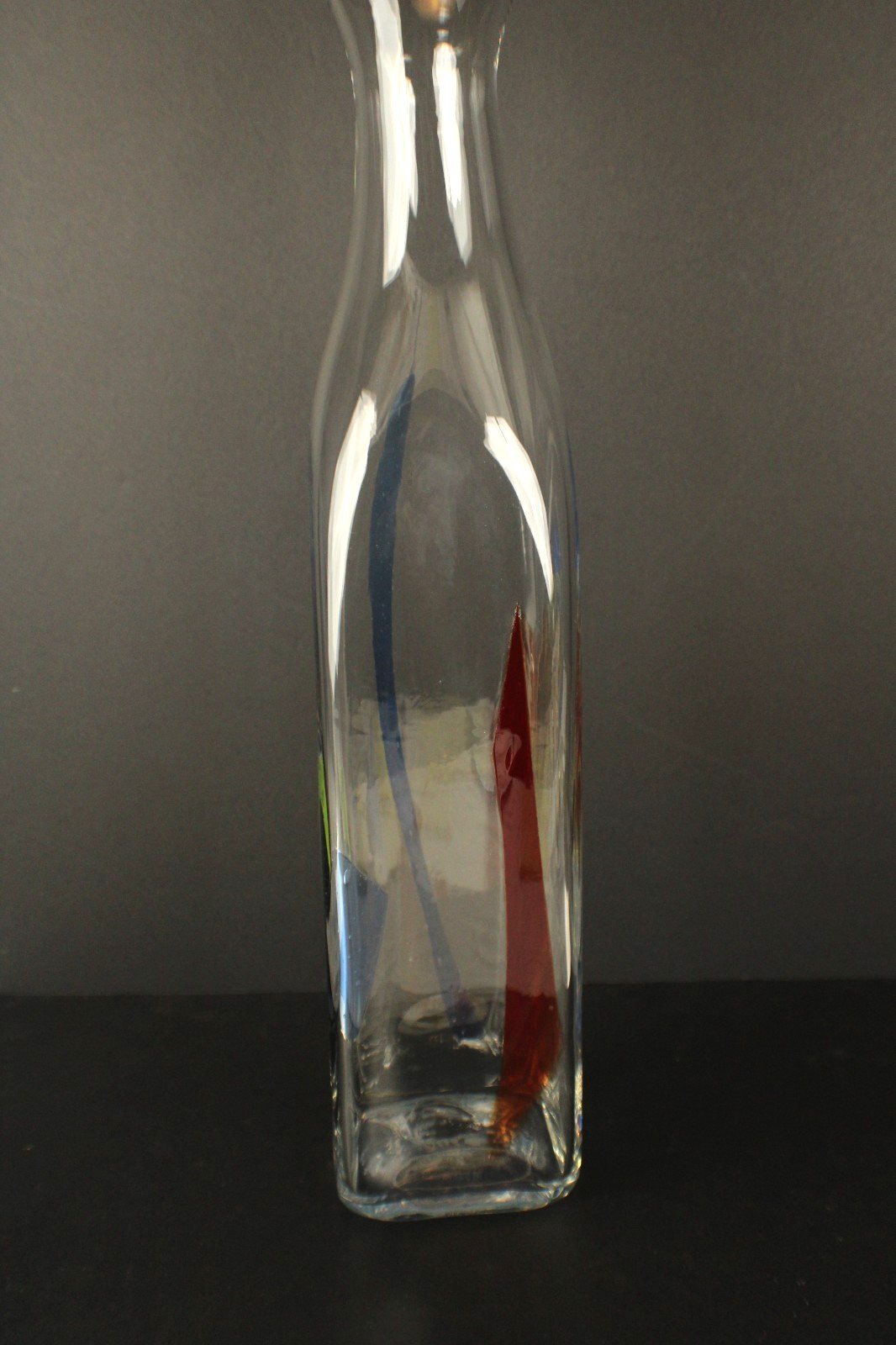 Vintage Tall Signed Blenko 2006 18 3/4"H x 4"W