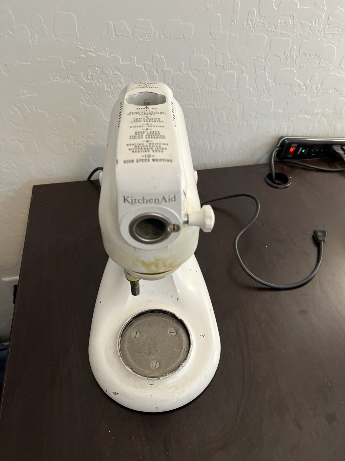 Vintage 1950's KitchenAid Stand Mixer Model 3-C Hobart Made In USA