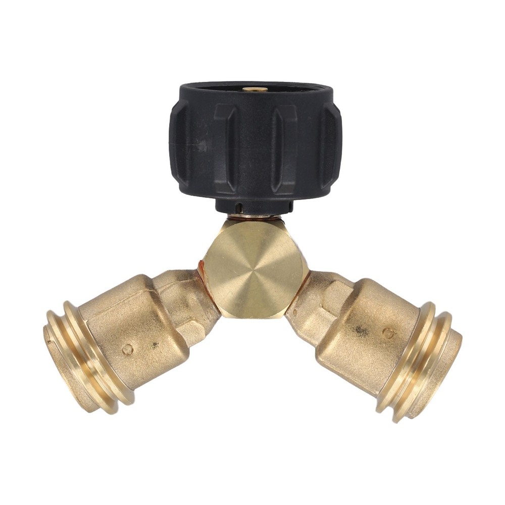 Multi Purpose Propane Tank Adapter Tee for Various Propane powered Devices