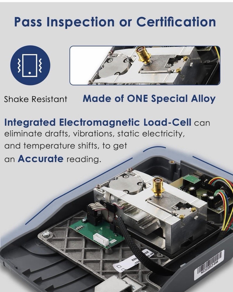 Hanchen Electronic Analytical Balance 220g Precise Digital Scale 8 Unit Options!