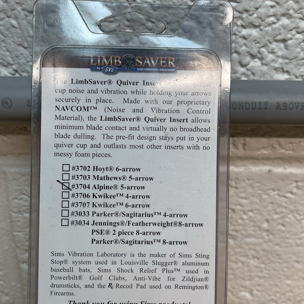 Limb Saver Quiver Insert 3704