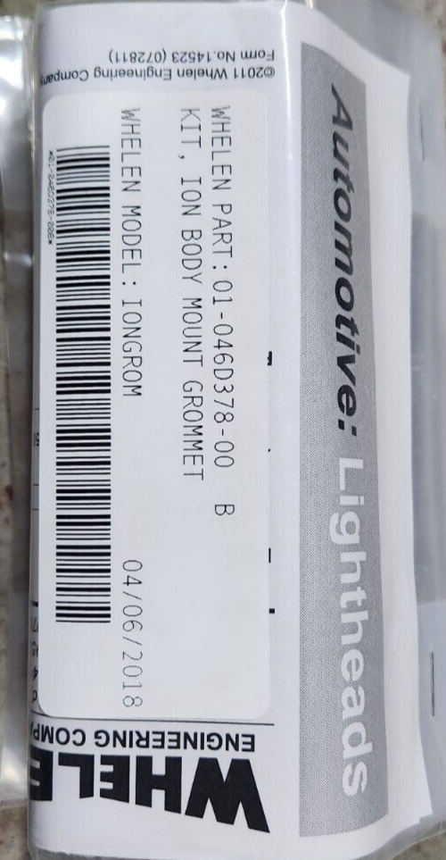 Whelen ION Grommet Body Mount