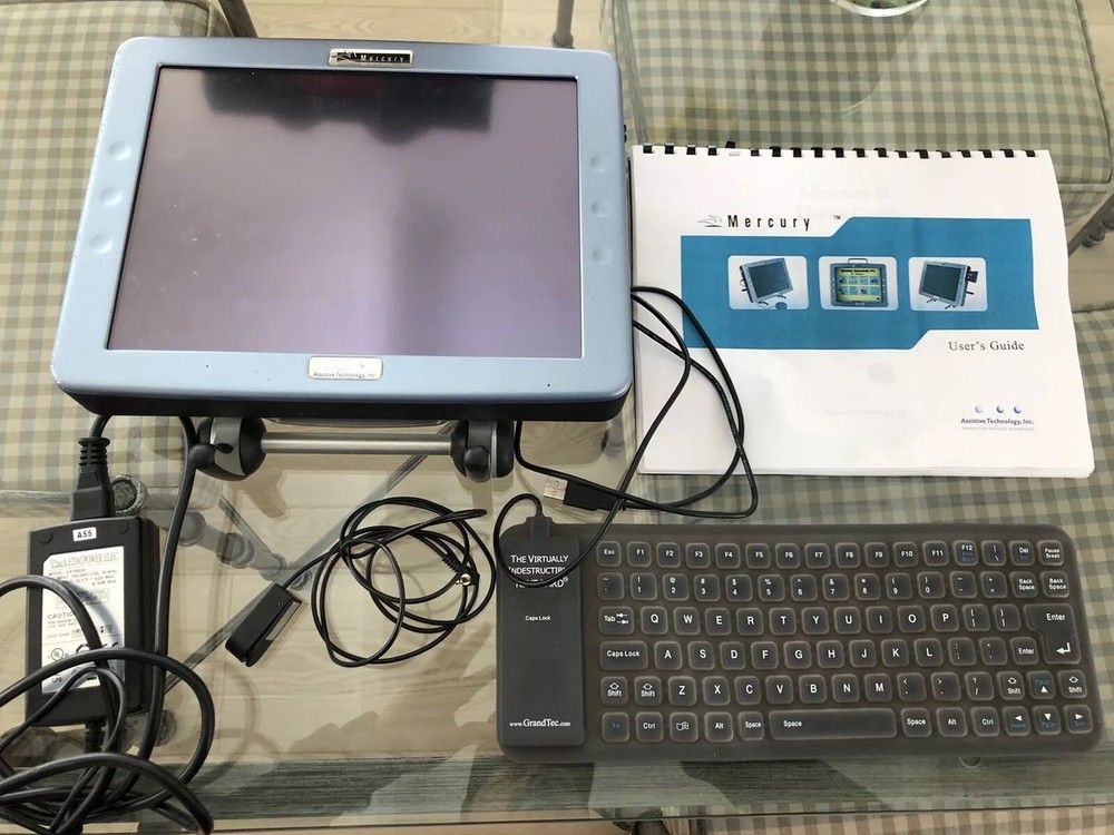 Mercury 2 Augmentative and Alternative Communication AAC device. Untested AS IS