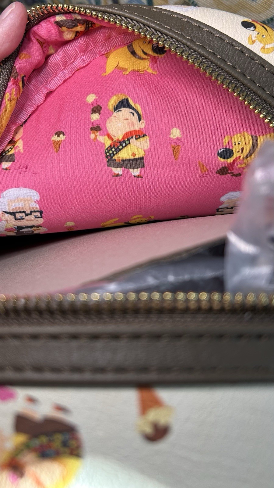 Loungefly Disney Pixar Up Ice Cream Shop Scented Mini Backpack New with Tags