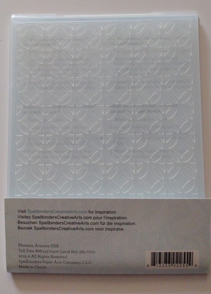 Spellbinders Embossing Folders - Circles and Diamonds