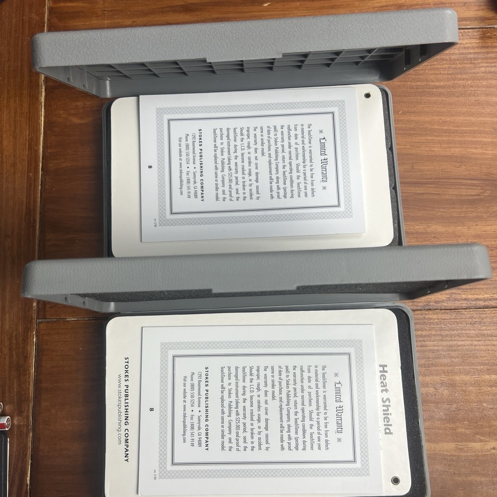 Stokes TeachTimer 229 Timer Clock Chronograph Overhead Projector READ DESC (2)