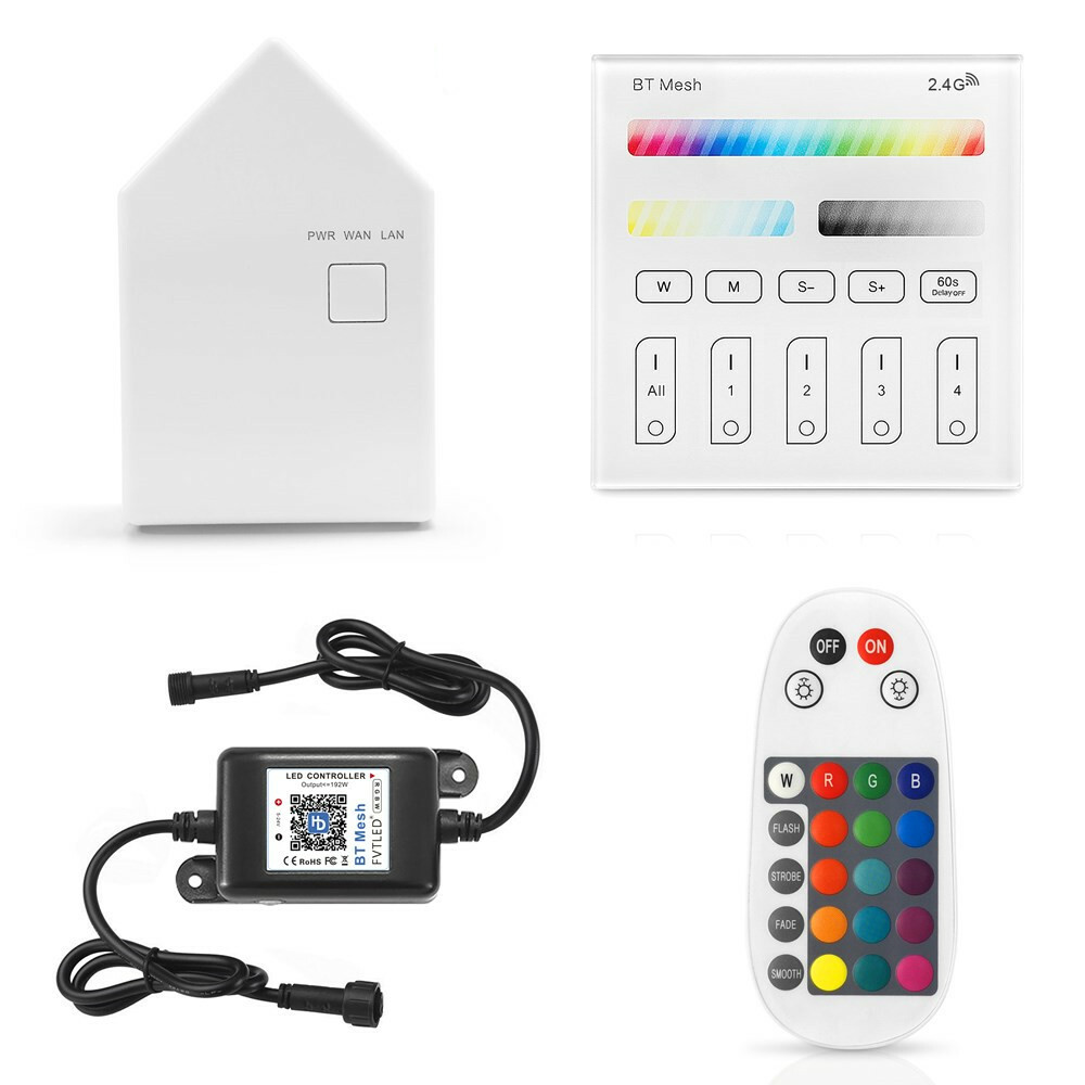 Bluetooth Mesh Touch Panel / Smart Bridge / Remote Controller for FVTLED Lights