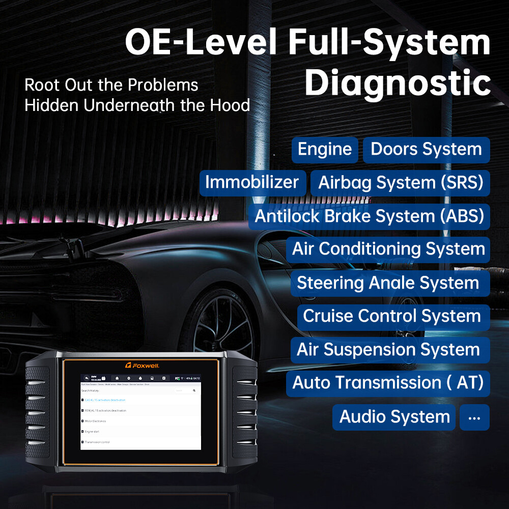 Tablet Scanner OBD2 Bi-directional Code Reader All System Wifi Diagnostic Tool