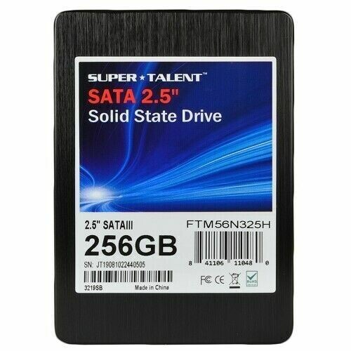256GB SSD SATA III 2.5" Solid State Drive Super Talent (New)