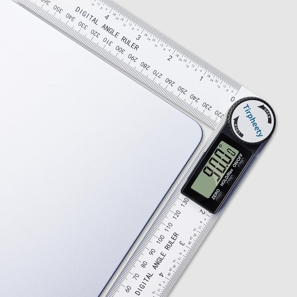 7-Inch Digital Angle Finder Protractor with LCD Display for Precise Measurements