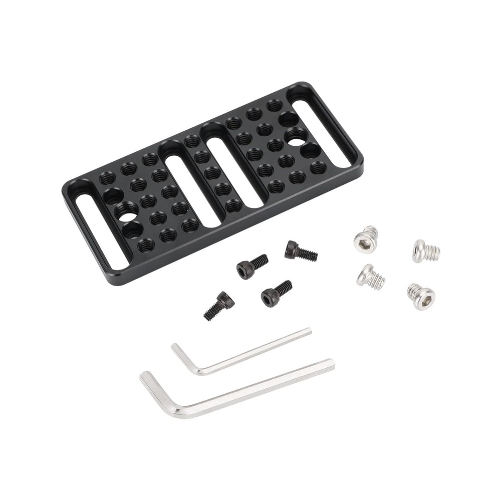 Versatile Cheese Plate Mounting Extension Platform with Multiple 1/4" & 3/8" ...