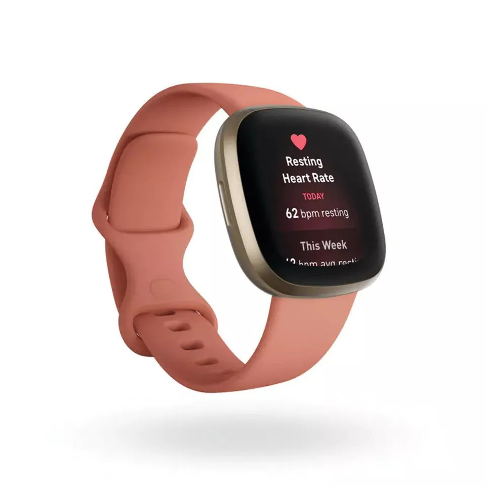 Fitbit Versa 3 Smartwatch Activity Tracker with GPS Yoga Timer Stopwatch Used