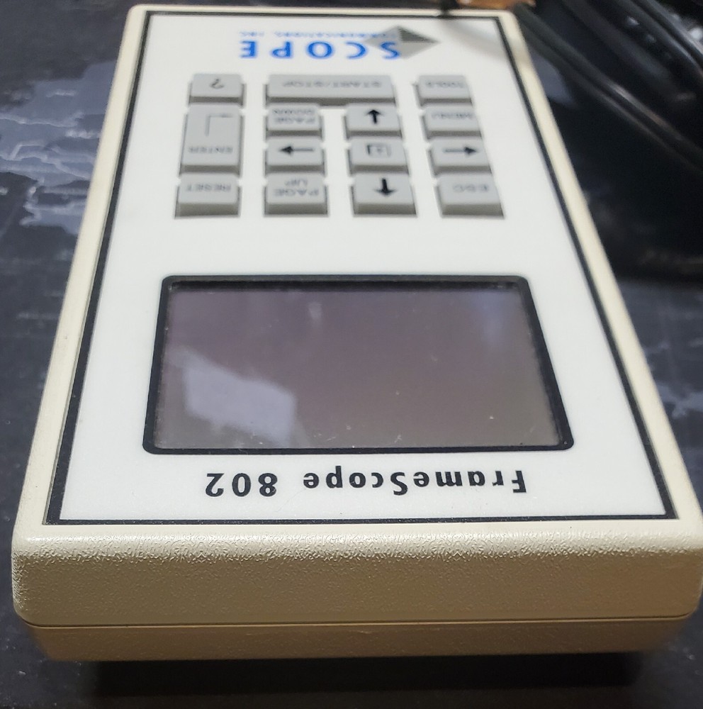 FRAMESCOPE 802 Ethernet Network Tester RJ45 scope communications ASM802FSC