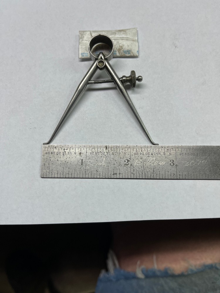 L.S.Starrett Vintage Toolmakers 2-1/2 Inch Spring Joint Inside Caliper
