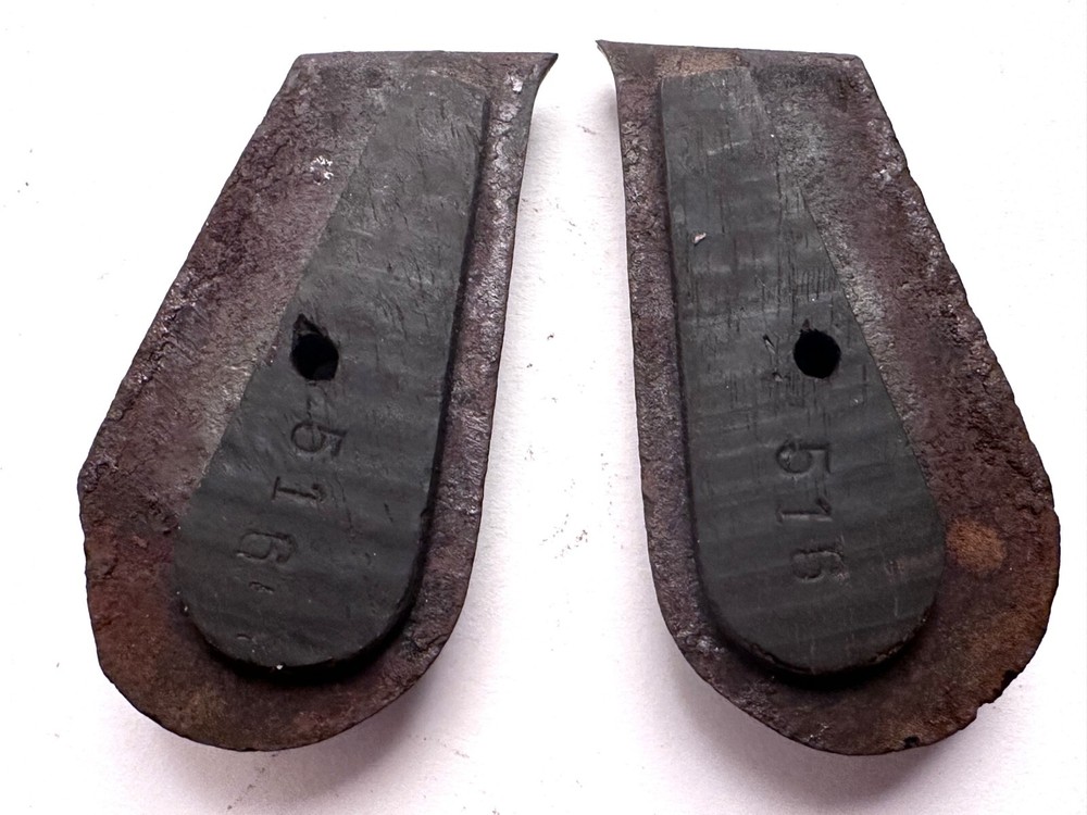 Astra Model 900 Broomhandle Walnut Grips. Original