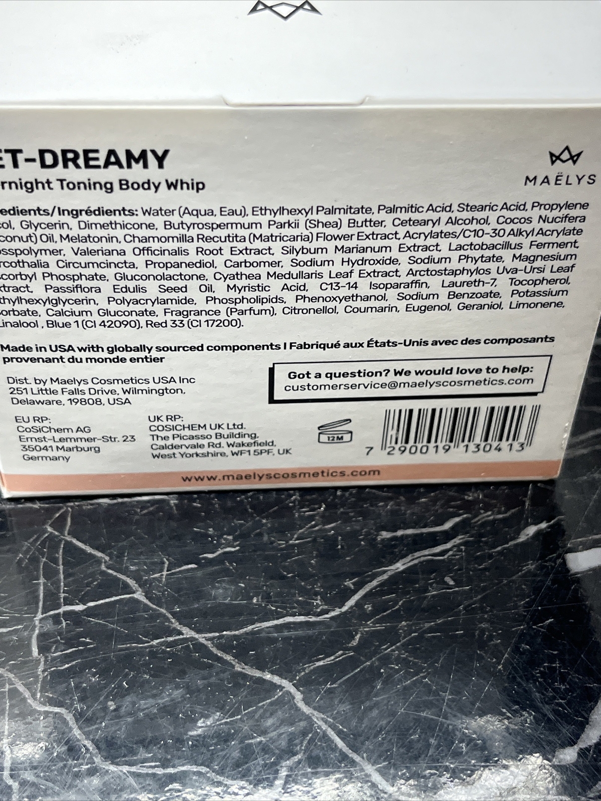 MAELYS Get-Dreamy overnight toning body whip 6.8 oz NEW 🔥sale🔥