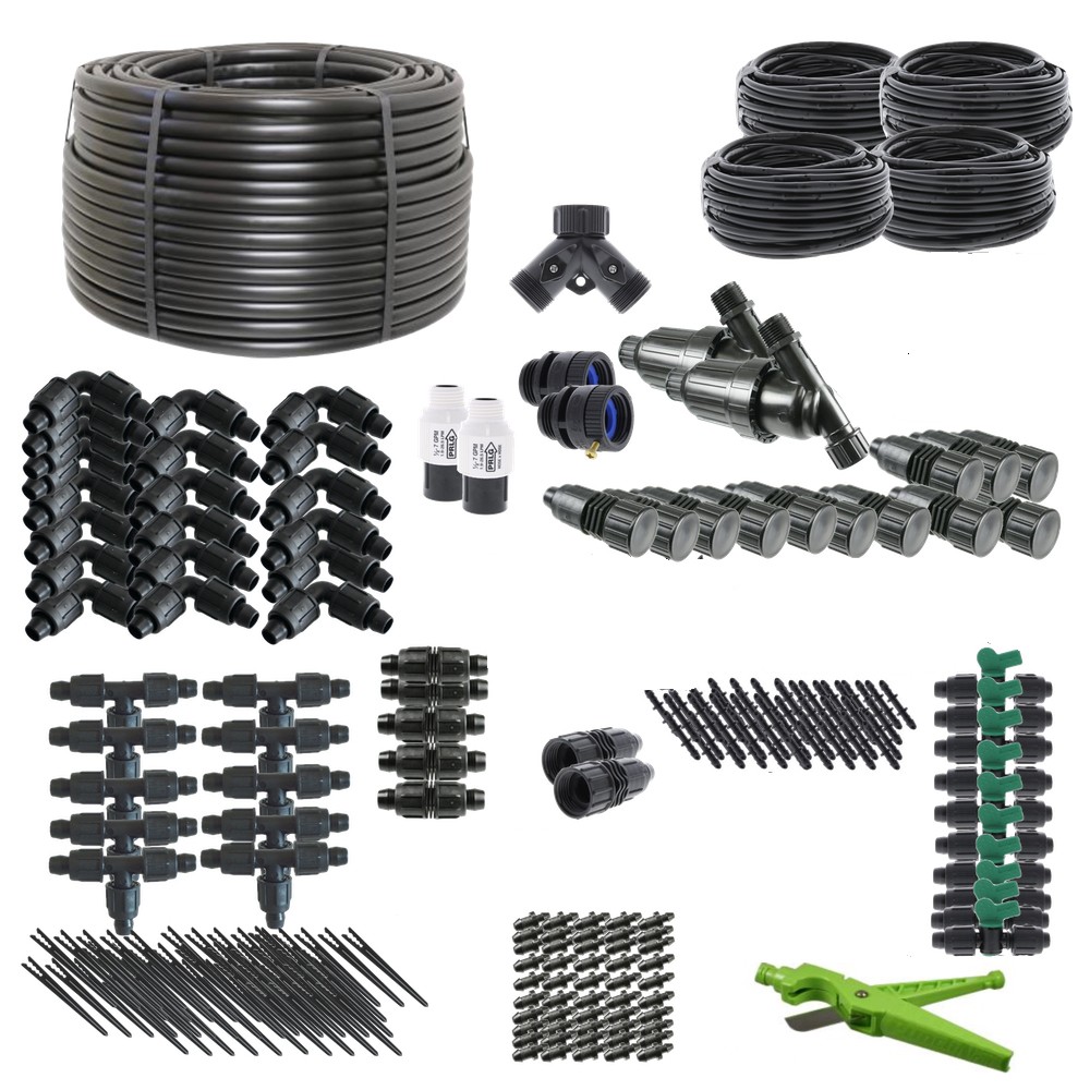 Drip Depot Metal Raised Bed Basic Irrigation Kit