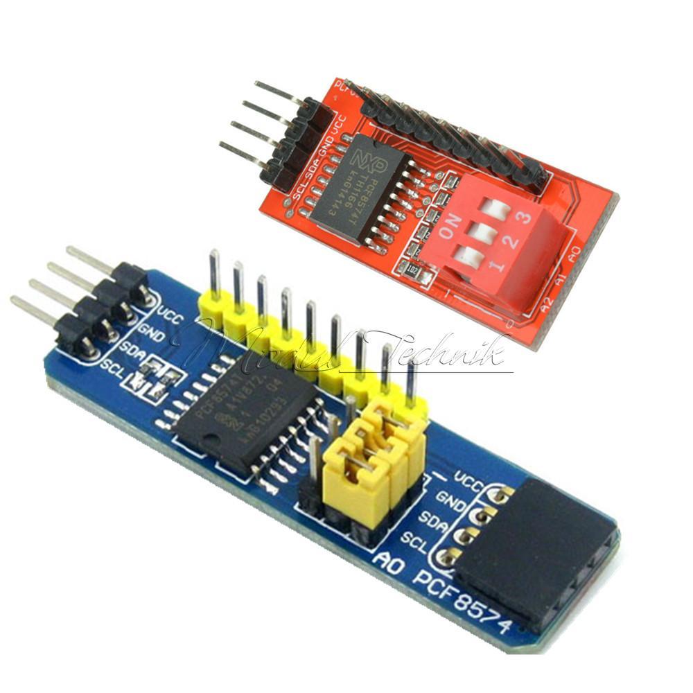 PCF8574 PCF8574T I2C 8 Bit IO GPIO Expander Module for Arduino & Raspberry Pi