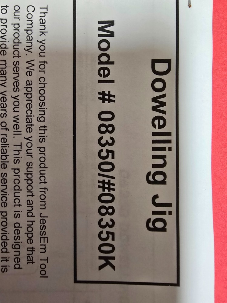 Jessem Doweling Jig Master Kit