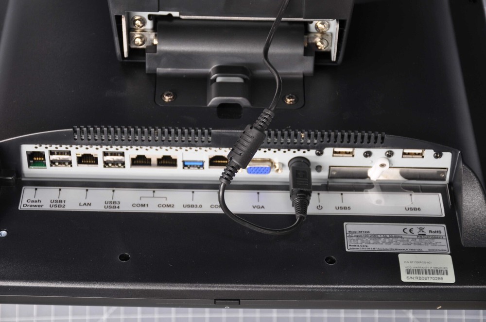 New FLYTECH AIO POS Terminal Compact Design Low Consumption CPU RF1335POS