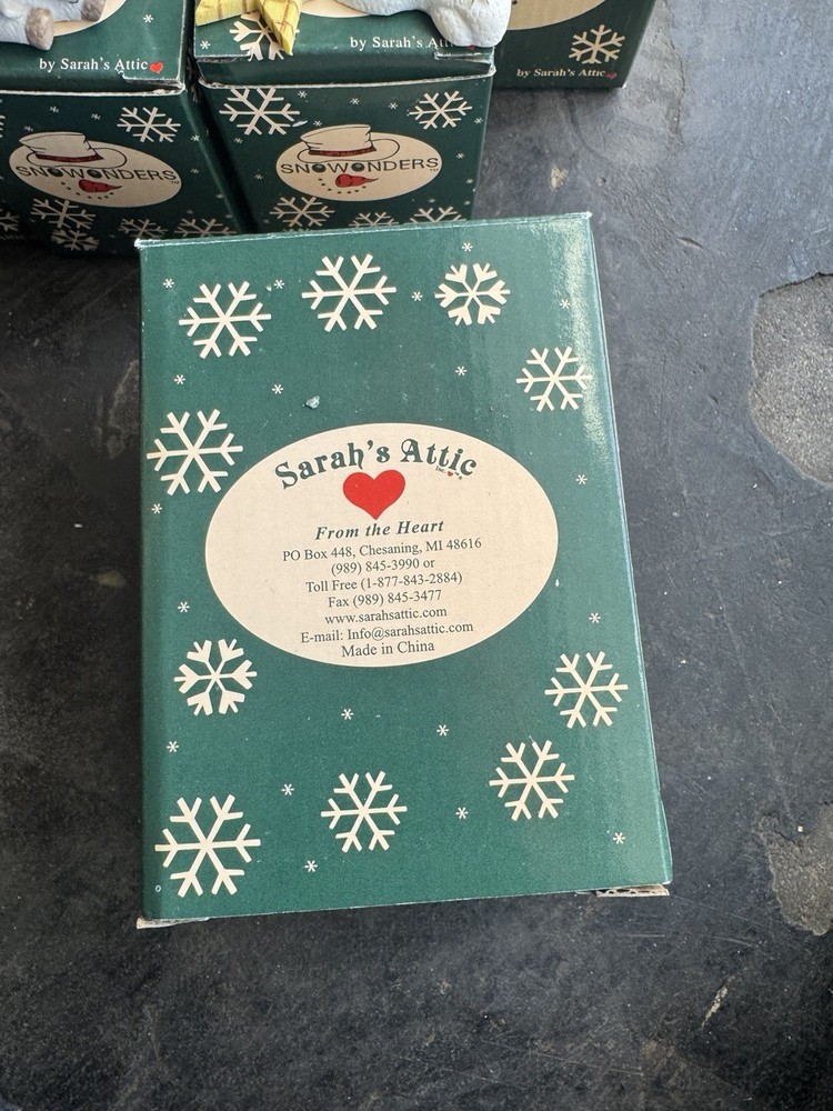Sarah's Attic Snowonders Figurine