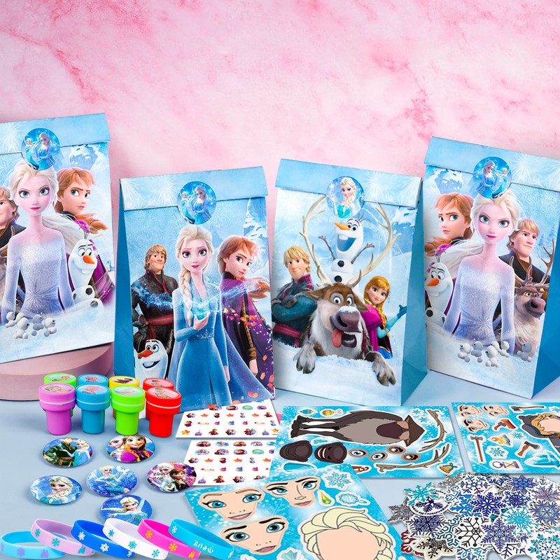 Frozen Party Favors, Princess Frozen Birthday Party Supplies Goodie Bag Stuffers