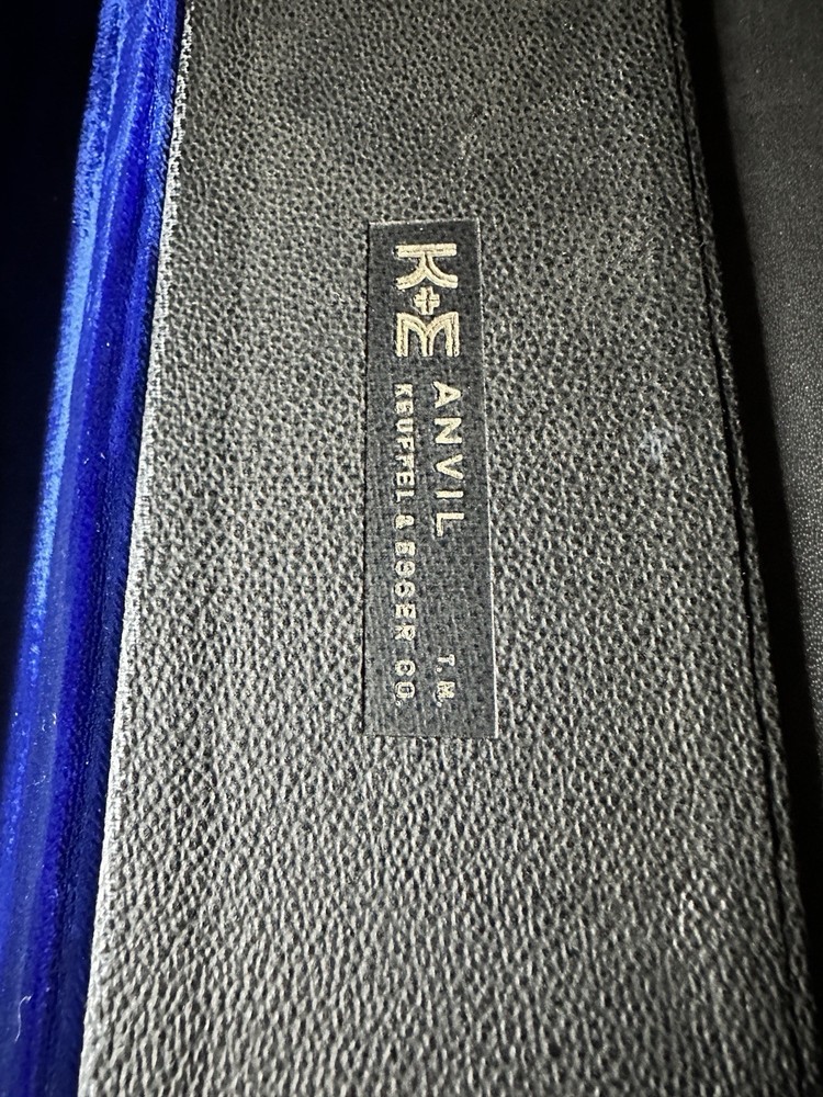 Vintage Keuffel & Esser Anvil Drafting Tool Set with Case