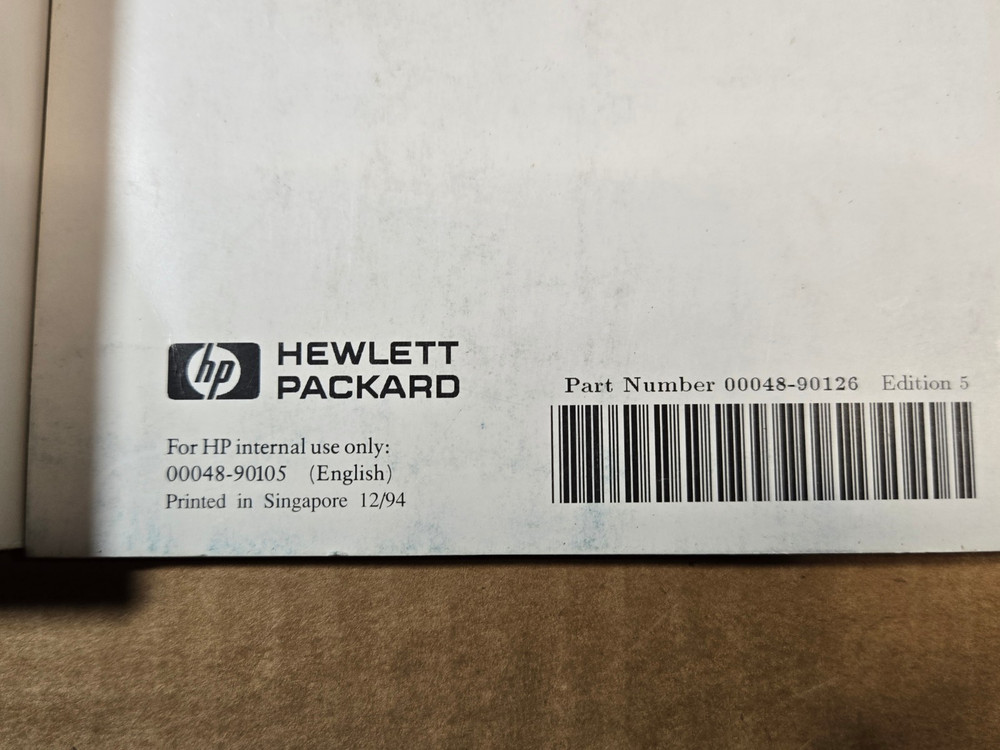 Hewlett Packard HP 48G Series User's Guide & Quick Start Guide - Good Condition