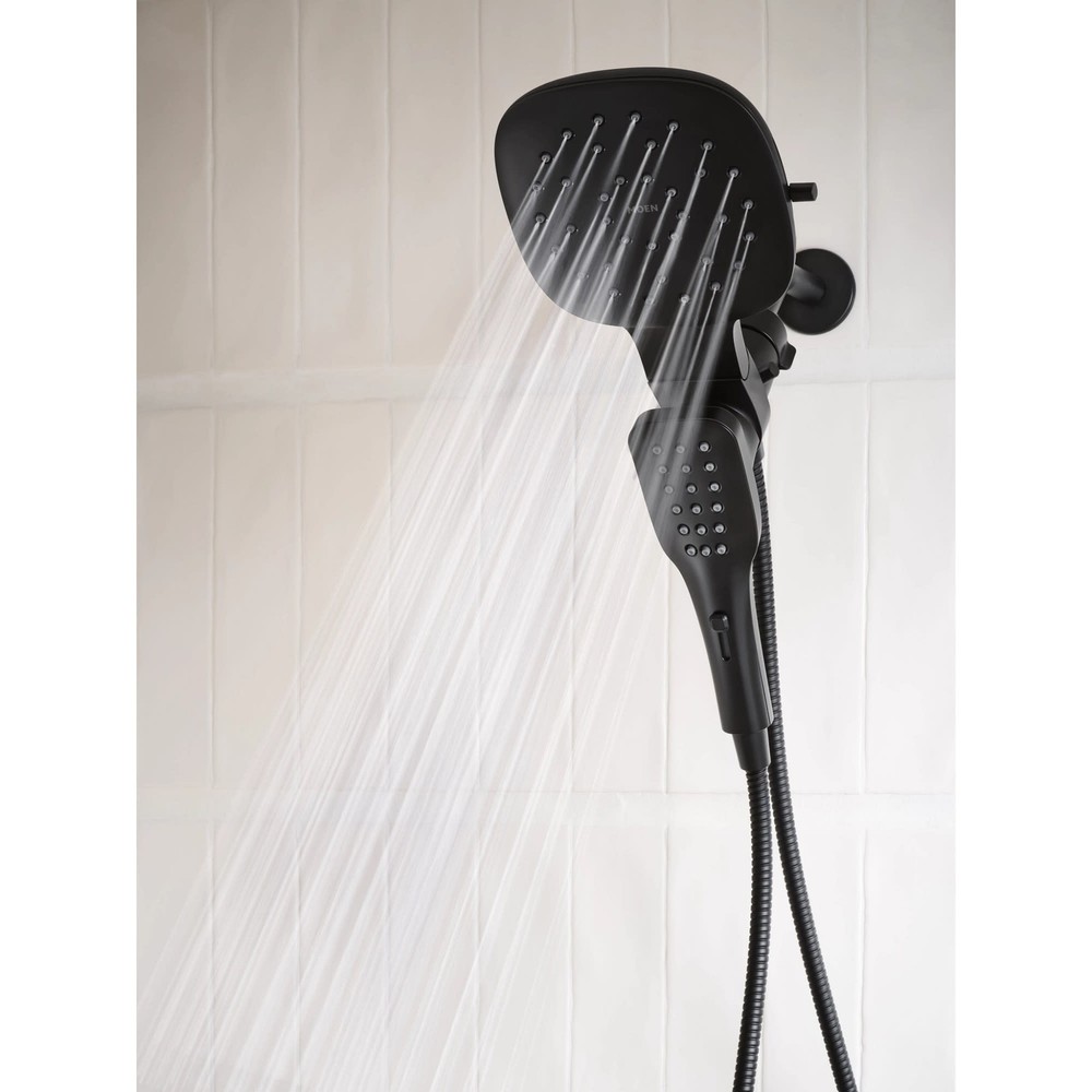 Moen 220C5EP Verso 1.75 GPM Multi Function Shower Head - Black
