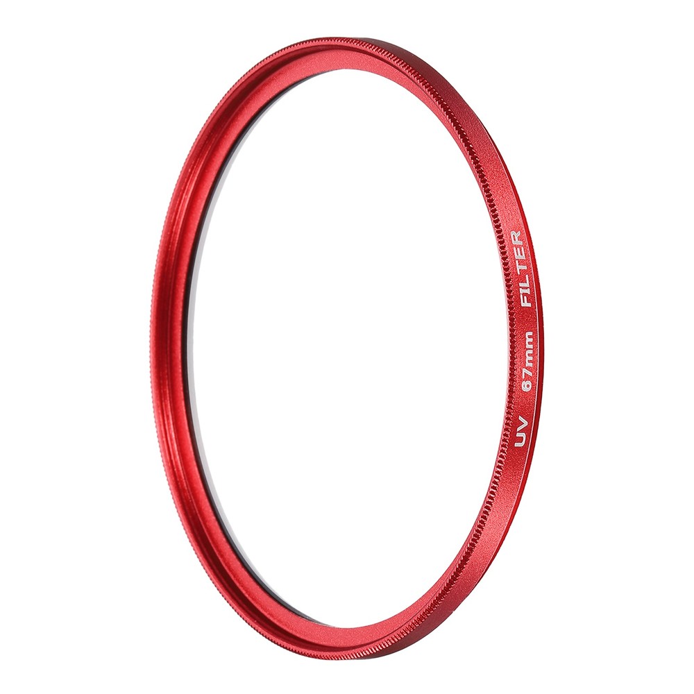67mm Ultra Slim Lens Filter Multi Coating Camera Len Filter, Red