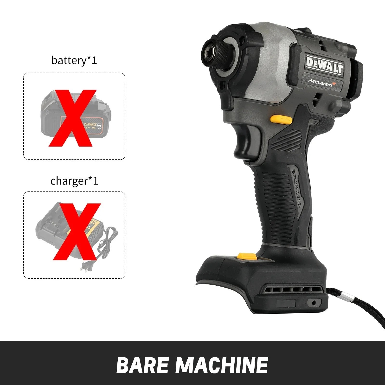 DeWalt DCF850M 20V Brushless Impact Driver Adjustable Speed Tool