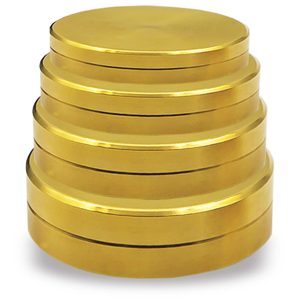 Deluxe SPELLBINDING BOXES + VANISHING CLOTH Nested Metal Close Up Magic Trick