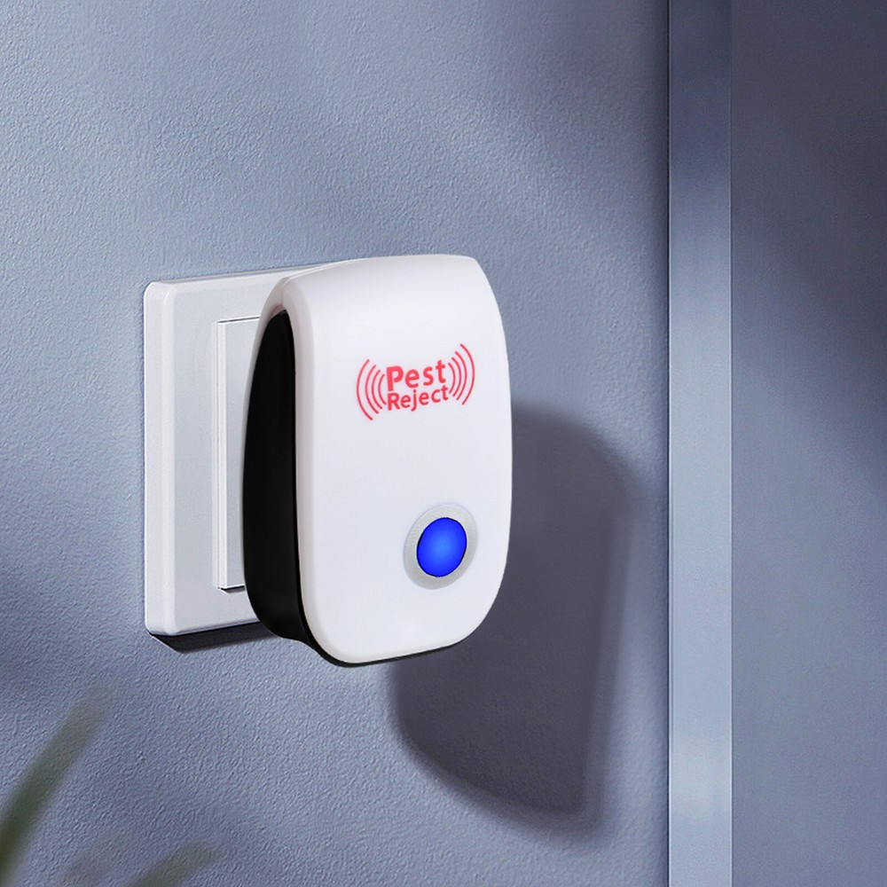Electronic Ultrasonic Pest Reject Control E-Repeller Home Bug Rat Spider Roaches