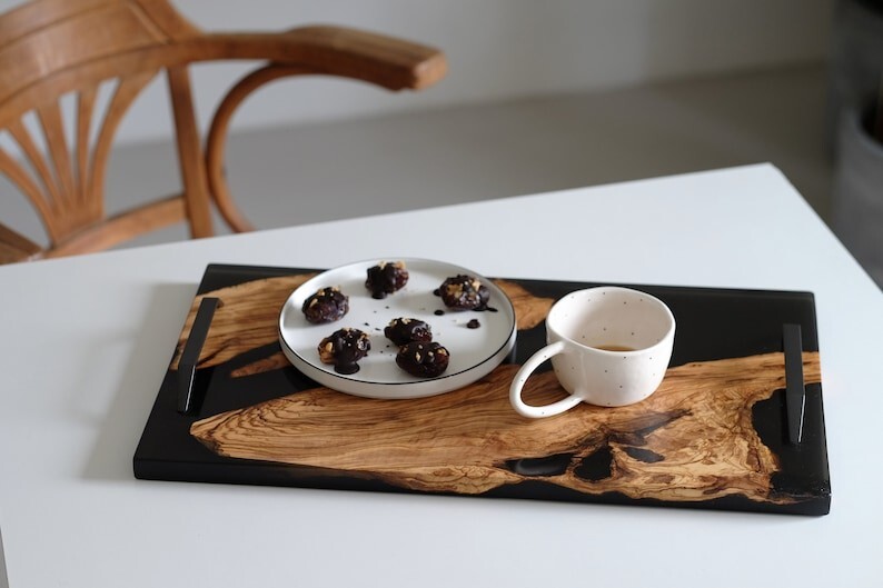 Epoxy Wood Rasin Serving Tray