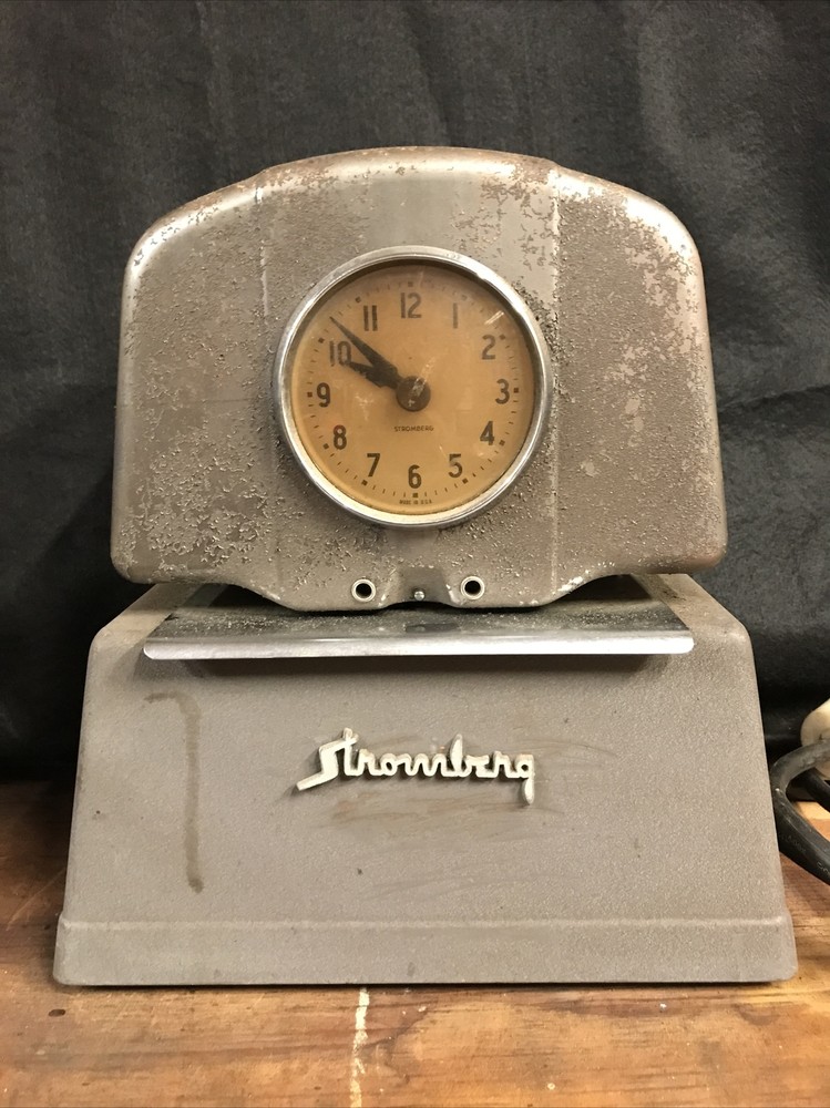 Vintage Stromberg Time clock